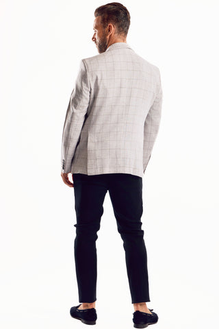 Mojito Reserve Men's Casual Modern Fit Sports Jacket Checker Print